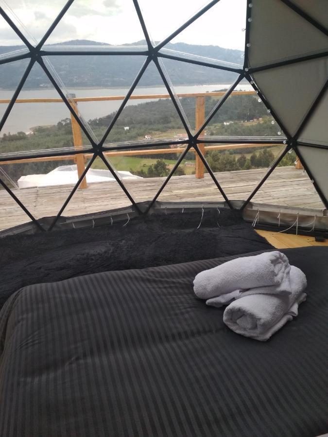 Villa Glamping Wayra à Guatavita Extérieur photo