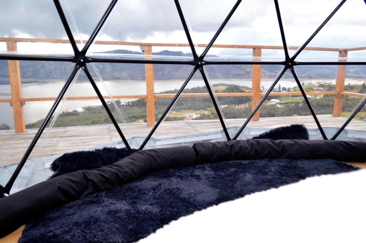 Villa Glamping Wayra à Guatavita Extérieur photo