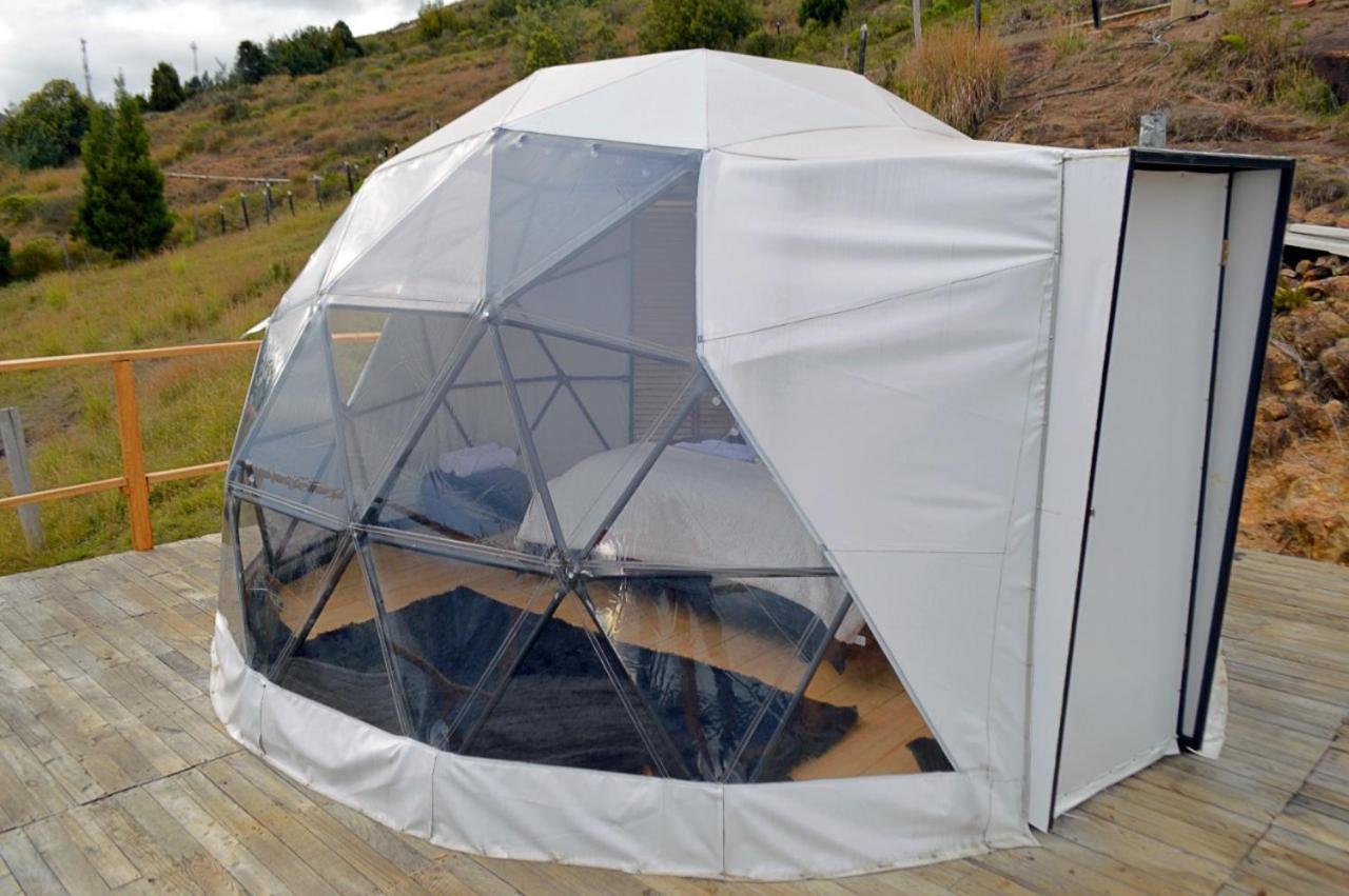 Villa Glamping Wayra à Guatavita Extérieur photo