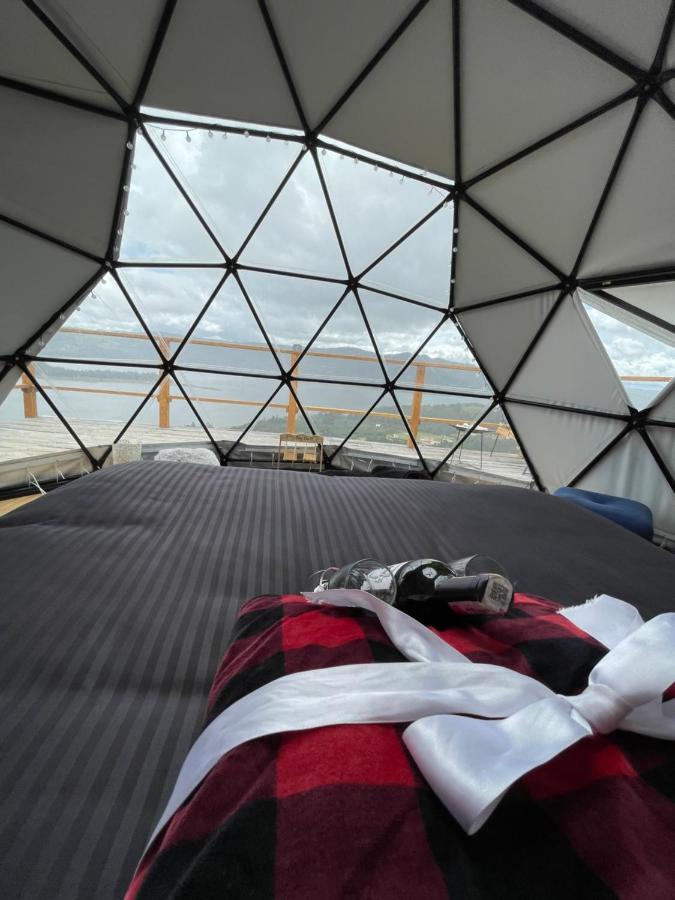 Villa Glamping Wayra à Guatavita Extérieur photo